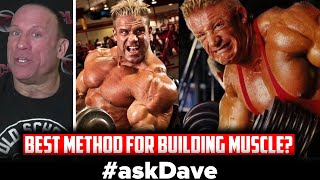 BEST TRAINING METHOD TO BUILD MUSCLE Jay Cutler vs Dorian Yates askDave [upl. by Kenna978]