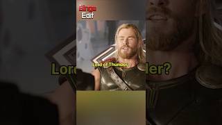 Are you Lord of Thunder No  Thor Ragnarok shorts series thor marvel [upl. by Attennhoj]