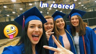 i GRADUATED high school barely vlog [upl. by Ehttam]