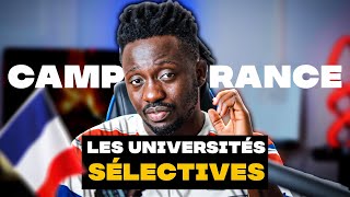 Campus France 🇫🇷 Voici comment bien choisir ses universités université sélective et non sélective [upl. by Houser]