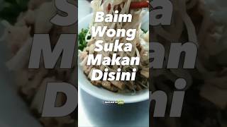 BAIM WONG SUKA KESINI BOSKU kuliner mieayam bakmijaksel jaksel makananmurah baimwong shorts [upl. by Ardnosal87]