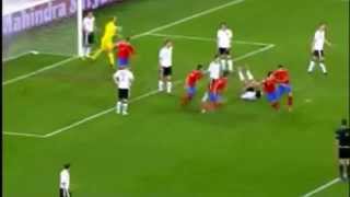 Gol de españa contra alemania sudafrica 2010HD [upl. by Aicilana]