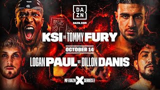 KSI vs TOMMY FURY  Logan Paul vs Dillon Danis  WATCH PARTY [upl. by Graeme]