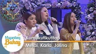 Magandang Buhay Momshies Janine Sheena and the TNT Boys perform quotKumukutikutitapquot [upl. by Abelard]