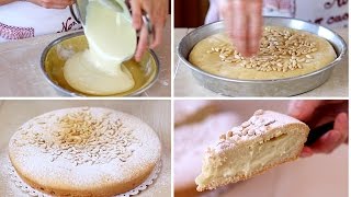 TORTA DELLA NONNA FATTA IN CASA RICETTA FACILE  Homemade Grandmas Cake Easy Recipe [upl. by Eirod]