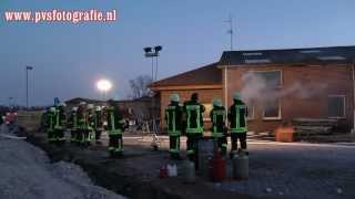 20130326 Feuerwehr Gronau Feuer Röngenstrasse [upl. by Grethel243]