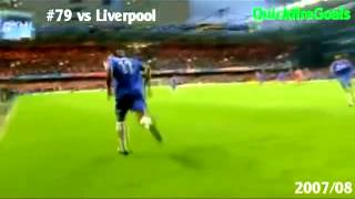 Didier Drogba all goals against Liverpool [upl. by Arrahs]