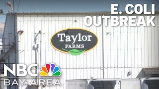 McDonalds E coli outbreak Taylor Farms in Salinas investigated as potential source [upl. by Lorens]