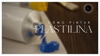 🎨 Pintar PLASTILINA blanca con óleos [upl. by Eenyaj]