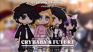 Crybabys Family react to CRYBABYS FUTURE  GCRV  Crybaby K12 and PORTALS [upl. by Aiahc768]