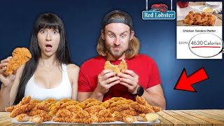 We Ate The UNHEALTHIEST Meals At Chain Restaurants For 24 Hours [upl. by Wsan]