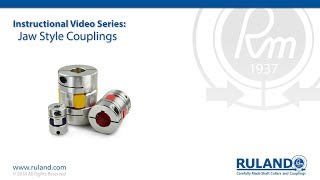 What are Zero Backlash Jaw Couplings  Ruland [upl. by Rubma]