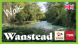 Wanstead Park walk  🇬🇧 Hiking in London Epping Forest  🇬🇧 Hiking UK  England 4K [upl. by Aihsei339]