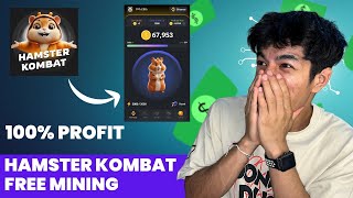 Hamster Kombat Free Mining Guide  Hamster Kombat Mining Withdrawal  Free Crypto Airdrop 🤯🔥 [upl. by Anauqed]