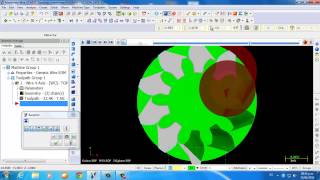 mastercam amed engrane helicoidal edm wire [upl. by Tsirhc]