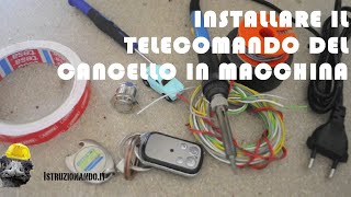 Installare il telecomando del cancello in macchina [upl. by Ahsemed780]