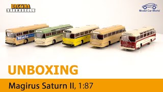 Brekina Unboxing 187 Magirus Saturn II [upl. by Arbmat261]