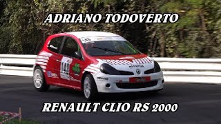 SALITA CIVIDALE  CASTELMONTE 2024  ADRIANO TODOVERTO  RENAULT CLIO RS 2000  BY BELLUNOVIDEO [upl. by Lynnette]