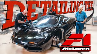 Detailing a 20 Million Car Jay Lenos McLaren F1  Jay Lenos Garage [upl. by Asik]