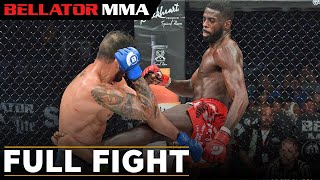 Full Fight  Chidi Njokuani vs Thiago Jambo  Bellator 156 [upl. by Nwahsel]