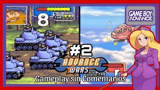 Advance Wars GBA  Entrenamiento  Cap 2 Misión 6 al 10  vs Olaf  Gameplay Sin Comentarios [upl. by Coffee]