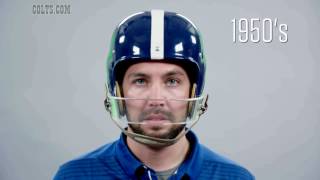 Through The Decades Football Helmet [upl. by Glavin]