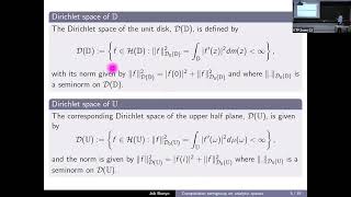 Composition semigroup on some analytic spaces of the upper half plane [upl. by Ushijima]