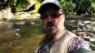 Chattooga River Trail Hiking and Trout Fishing Burrells Ford [upl. by Berstine844]