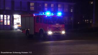 🚒🚑 HLF 2016 quotHW 2quotRTW I HLF 2016 quotHW 1quot I BF Kiel Hauptwache [upl. by Vasos675]