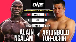 Alain Ngalani vs Ariunbold TurOchir  Full Fight Replay [upl. by Nostrebor259]