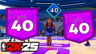 How To MAX OUT SEASON Pass and Reach Level 40 in NBA 2K25 for Guards [upl. by Adnuahs]