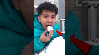 ¿Por qué no deberías comer nieve 😰 [upl. by Edithe]