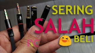 Apa Itu Kabel Audio Splitter TRS ke TRRS dan Combo ke TRS di Laptop Acer E5475G Ini Penjelasannya [upl. by Ninaj]