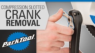 Crank Removal and Installation  Two Piece Compression Slotted Hollowtech II FSA [upl. by Rodie]