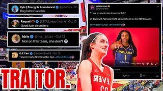 Fever Release Nalyssa Smith HYPE Video Fans CRUSH Caitlin Clarks TRAITOROUS Teammate WNBA [upl. by Onder]