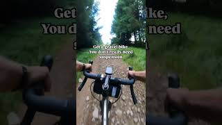 How it feels riding a gravel bike😅 cycling cyclist gravelbike [upl. by Burrell]