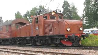 Historic Trains to Classic Car Week  Rättvik Sweden  August 2011 [upl. by Oiratnom]