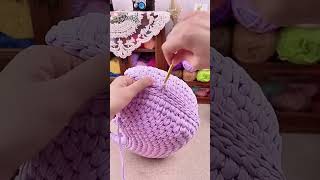 이것이 어떤 종류의 크로 셰 뜨개질 작업인지 아십니까Crochet Bag Tutorial これはどんなかぎ針編みかわかるcrochet 뜨개질 [upl. by Yllut]