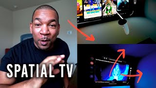 You should try Spatial TV  Quest 3 Mixed Reality Movie Experience [upl. by Kulseth]