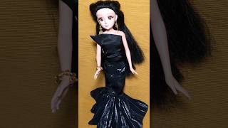 Doll dress makingdollclothes shorts style subscribe shortsvideo [upl. by Twelve]