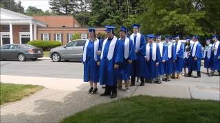 Hopedale High Graduation  2015 [upl. by Elayor900]