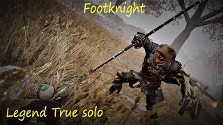 Against the Grain  FootKnight  Legend True solo  Spear ShieldRepeater  Warhammer Vermintide 2 [upl. by Nohtan]