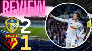 Aaronson scores on his birthday Leeds United vs Watford review [upl. by Ibba518]