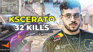 CS2 POV  KSCERATO Faceit Ranked DUST2 32 Kills [upl. by Yrogiarc318]