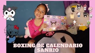 Unboxing de calendario SANRIO [upl. by Quincy41]