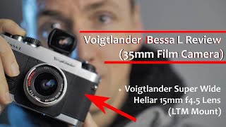 🔴 Voigtlander Bessa L Review  Cheap Leica Alternative My Best 35mm Wide Angle Film Camera [upl. by Llennol]