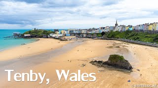 Stunning Tenby Wales Exploration by drone and from the ground [upl. by Yasnyl]