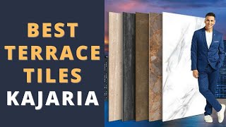 best terrace flooring tiles 2021 by KAJARIA terracetiles moderntiles [upl. by Eiramyllek215]