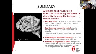 Montana FAST Chat Thrombolytic Therapy Alteplase Administration [upl. by Rey]