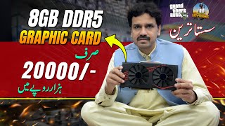 8GB Graphic Card only in just 20000 in Pakistan  Shakir Traders [upl. by Nilrac]